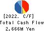 Ultrafabrics Holdings Co.,Ltd. Cash Flow Statement 2022年12月期