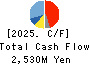 TOKYO RADIATOR MFG.CO.,LTD. Cash Flow Statement 2025年Mar期 TOKYO RADIATOR MFG.CO.,LTD. Cash Flow Statement 2025年3月期