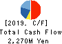 Direct Marketing MiX Inc. Cash Flow Statement 2019年Dec期 Direct Marketing MiX Inc. Cash Flow Statement 2019年12月期
