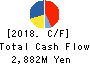 NANYO CORPORATION Cash Flow Statement 2018年Mar期 NANYO CORPORATION Cash Flow Statement 2018年3月期