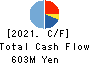 Last One Mile Co.,Ltd. Cash Flow Statement 2021年11月期