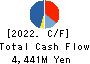 ADVAN GROUP CO., LTD. Cash Flow Statement 2022年3月期