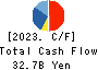 HAZAMA ANDO CORPORATION Cash Flow Statement 2023年Mar期 HAZAMA ANDO CORPORATION Cash Flow Statement 2023年3月期