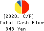 FUTABA INDUSTRIAL CO.,LTD. Cash Flow Statement 2020年Mar期 FUTABA INDUSTRIAL CO.,LTD. Cash Flow Statement 2020年3月期