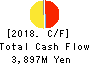 LIFENET INSURANCE COMPANY Cash Flow Statement 2018年Mar期 LIFENET INSURANCE COMPANY Cash Flow Statement 2018年3月期
