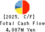 Nippon Fine Chemical Co.,Ltd. Cash Flow Statement 2025年Mar期 Nippon Fine Chemical Co.,Ltd. Cash Flow Statement 2025年3月期