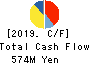 SHINPO CO.,LTD. Cash Flow Statement 2019年6月期