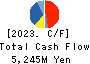 Asahi Diamond Industrial Co., Ltd. Cash Flow Statement 2023年3月期