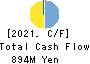 KIKUCHI SEISAKUSHO CO., LTD. Cash Flow Statement 2021年4月期