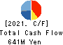 TECNOS JAPAN INCORPORATED Cash Flow Statement 2021年Mar期 TECNOS JAPAN INCORPORATED Cash Flow Statement 2021年3月期