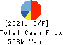 TOYO KNIFE CO.,LTD. Cash Flow Statement 2021年3月期