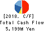 SHIBAURA MECHATRONICS CORPORATION Cash Flow Statement 2018年Mar期 SHIBAURA MECHATRONICS CORPORATION Cash Flow Statement 2018年3月期