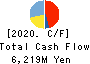 Fuji Pharma Co.,Ltd. Cash Flow Statement 2020年9月期