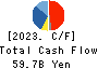 Fujikura Ltd. Cash Flow Statement 2023年3月期