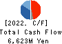 Sansei Technologies, Inc. Cash Flow Statement 2022年Mar期 Sansei Technologies, Inc. Cash Flow Statement 2022年3月期