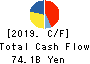 Mitsubishi Gas Chemical Company, Inc. Cash Flow Statement 2019年3月期