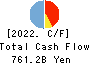 Chugin Financial Group,Inc. Cash Flow Statement 2022年3月期