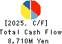 BOURBON CORPORATION Cash Flow Statement 2025年Mar期 BOURBON CORPORATION Cash Flow Statement 2025年3月期