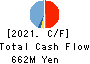 Matsuya R&D Co.,Ltd Cash Flow Statement 2021年3月期