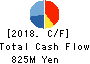 RIKEI CORPORATION Cash Flow Statement 2018年3月期
