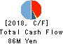 Silver Egg Technology CO.,Ltd. Cash Flow Statement 2018年12月期
