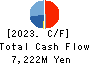 DOSHISHA CO.,LTD. Cash Flow Statement 2023年3月期
