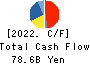 Toyo Seikan Group Holdings, Ltd. Cash Flow Statement 2022年3月期