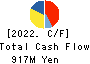 ASAHI INTELLIGENCE SERVICE CO.,LTD. Cash Flow Statement 2022年Mar期 ASAHI INTELLIGENCE SERVICE CO.,LTD. Cash Flow Statement 2022年3月期