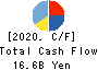 Nippon Yakin Kogyo Co.,Ltd. Cash Flow Statement 2020年3月期