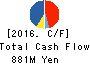 Ray Corporation Cash Flow Statement 2016年Feb期 Ray Corporation Cash Flow Statement 2016年2月期
