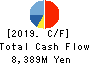 MORITA HOLDINGS CORPORATION Cash Flow Statement 2019年Mar期 MORITA HOLDINGS CORPORATION Cash Flow Statement 2019年3月期