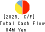 DNA Chip Research Inc. Cash Flow Statement 2025年3月期