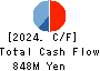 NIHON FALCOM CORPORATION Cash Flow Statement 2024年9月期