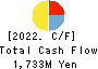 RYOMO SYSTEMS CO.,LTD. Cash Flow Statement 2022年Mar期 RYOMO SYSTEMS CO.,LTD. Cash Flow Statement 2022年3月期