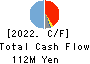 VALUENEX Japan Inc. Cash Flow Statement 2022年7月期