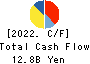 YELLOW HAT LTD. Cash Flow Statement 2022年Mar期 YELLOW HAT LTD. Cash Flow Statement 2022年3月期