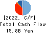 DAI-DAN CO.,LTD. Cash Flow Statement 2022年3月期