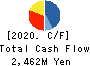 FUJI P.S CORPORATION Cash Flow Statement 2020年3月期