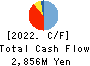 TSUCHIYA HOLDINGS CO.,LTD. Cash Flow Statement 2022年10月期