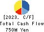 Fureasu Co.,Ltd. Cash Flow Statement 2023年Mar期 Fureasu Co.,Ltd. Cash Flow Statement 2023年3月期