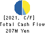 FIXER Inc. Cash Flow Statement 2021年8月期