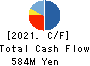 Nihon Seimitsu Co.,Ltd. Cash Flow Statement 2021年Mar期 Nihon Seimitsu Co.,Ltd. Cash Flow Statement 2021年3月期