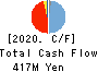 Wintest Corp. Cash Flow Statement 2020年12月期