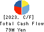 Image Information Inc. Cash Flow Statement 2023年Mar期 Image Information Inc. Cash Flow Statement 2023年3月期