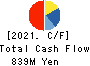 TAYA Co.,Ltd. Cash Flow Statement 2021年Mar期 TAYA Co.,Ltd. Cash Flow Statement 2021年3月期