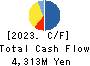 INTELLEX Co.,Ltd. Cash Flow Statement 2023年May期 INTELLEX Co.,Ltd. Cash Flow Statement 2023年5月期