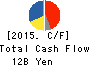 NIPPON CHEMI-CON CORPORATION Cash Flow Statement 2015年Mar期 NIPPON CHEMI-CON CORPORATION Cash Flow Statement 2015年3月期