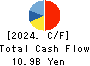TOA ROAD CORPORATION Cash Flow Statement 2024年Mar期 TOA ROAD CORPORATION Cash Flow Statement 2024年3月期