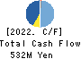 Nihon Enterprise Co.,Ltd. Cash Flow Statement 2022年5月期