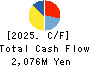 LECIP HOLDINGS CORPORATION Cash Flow Statement 2025年3月期